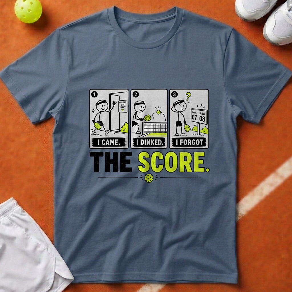 I Forgot The Score T-Shirt - Blue Jean [20260819231837]
