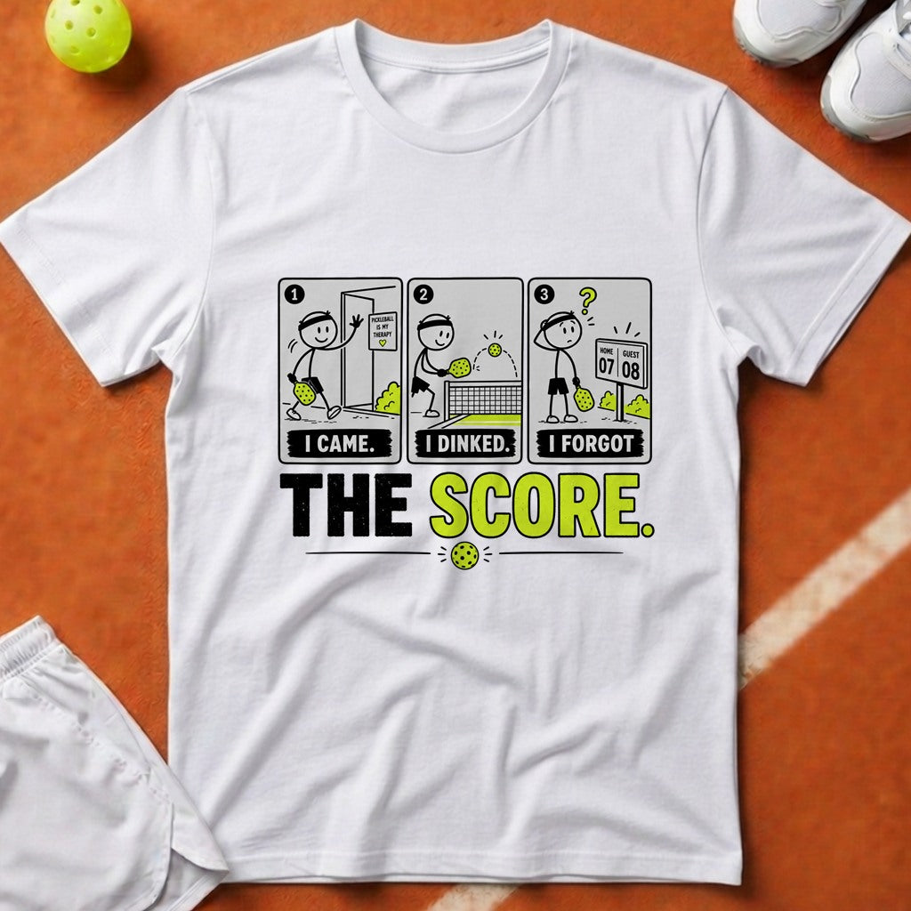 I Forgot The Score T-Shirt - White [20260819231837]