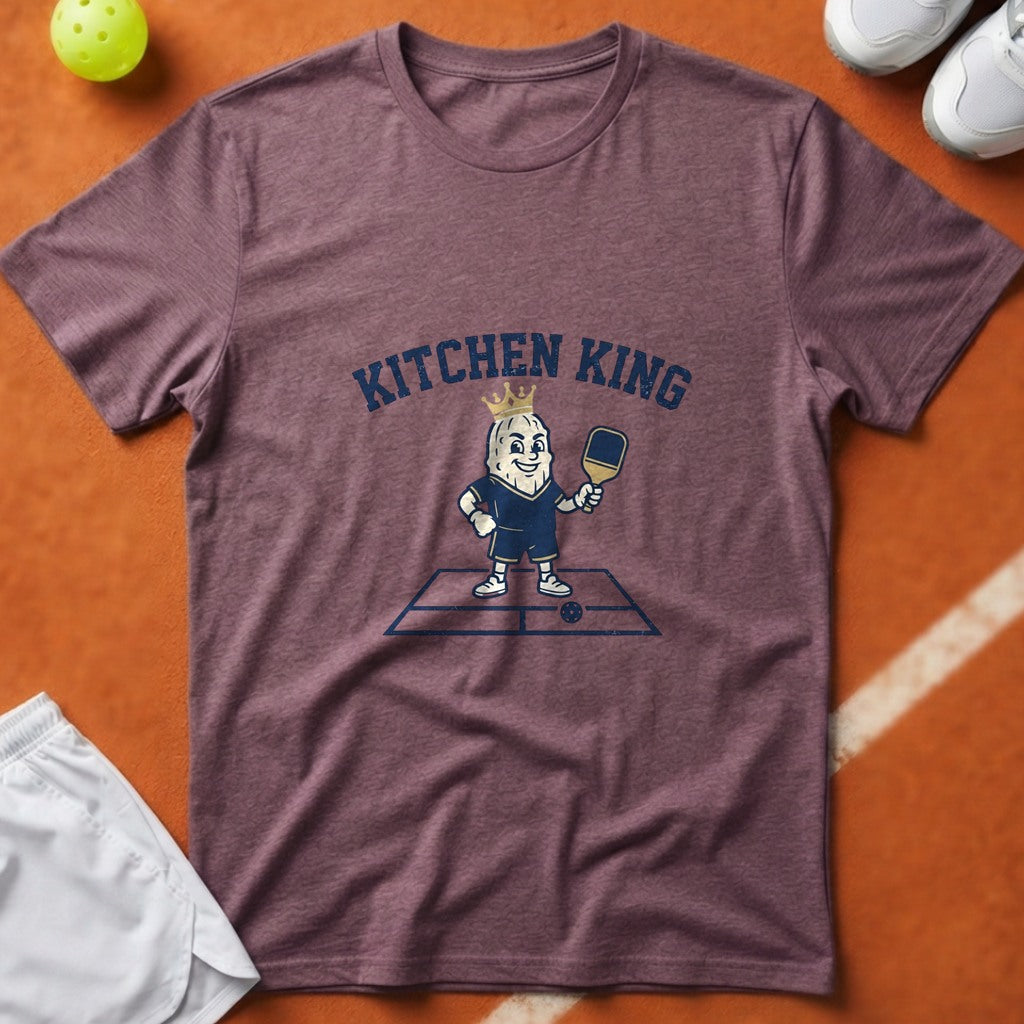 Kitchen King Pickleball T-Shirt - Berry [20260819223722]