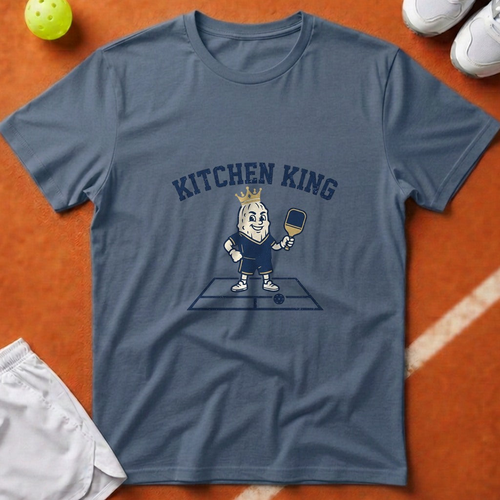 Kitchen King Pickleball T-Shirt - Blue Jean [20260819223722]