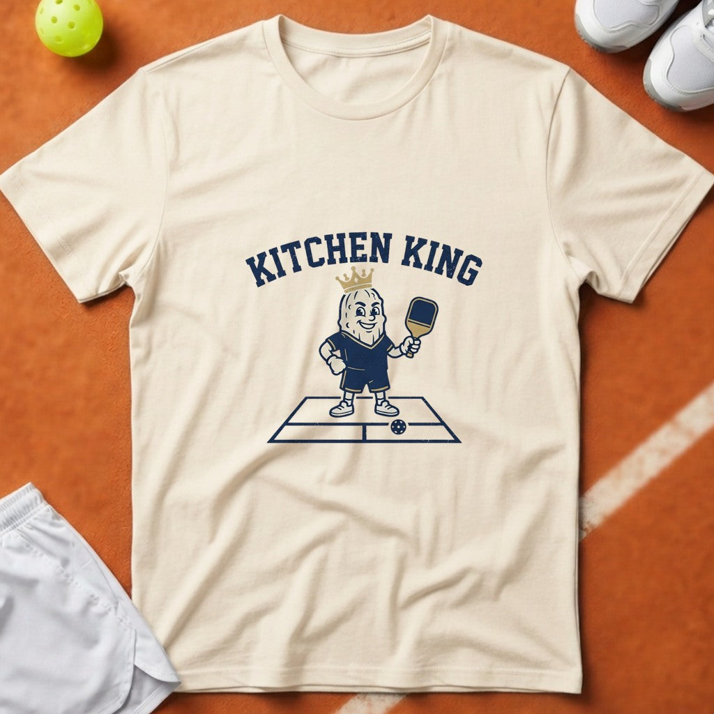 Kitchen King Pickleball T-Shirt - Ivory [20260819223722]
