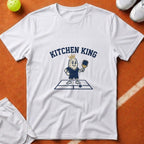Kitchen King Pickleball T-Shirt - White [20260819223722]