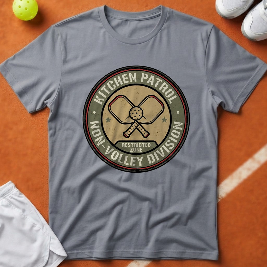 Kitchen Patrol Pickleball T-Shirt - Grey [20260819223740]
