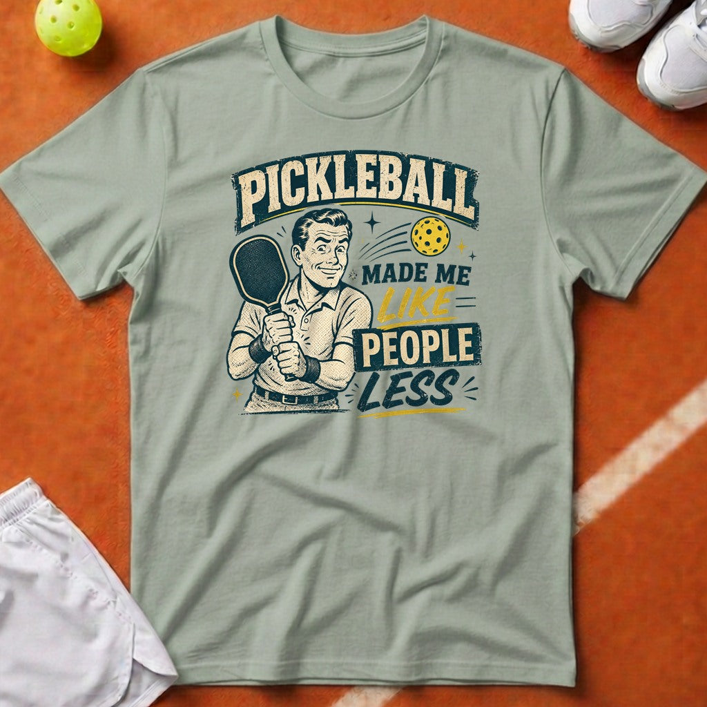 Like People Less Pickleball T-Shirt - Bay [20260819223757]