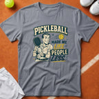 Like People Less Pickleball T-Shirt - Grey [20260819223757]