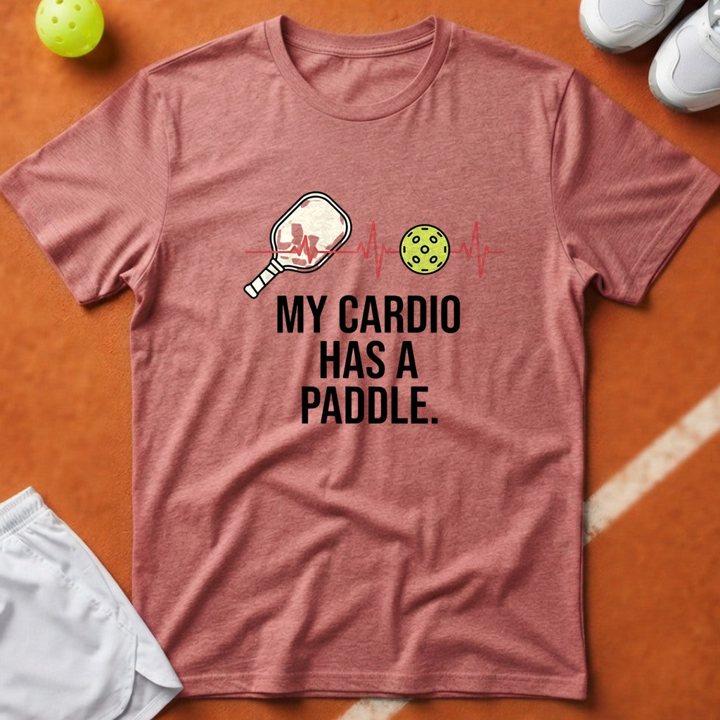 My Cardio Has A Paddle T-Shirt - Watermelon [20260819223815]