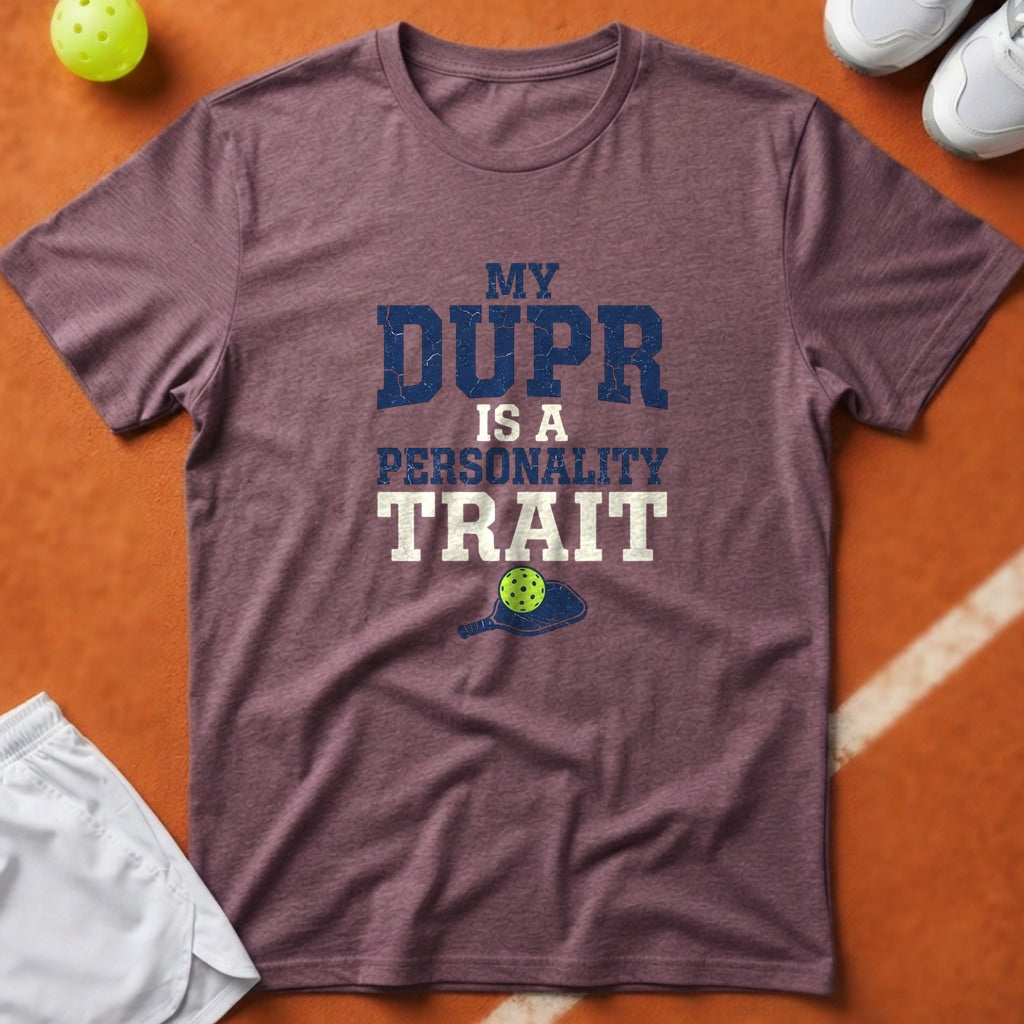 My DUPR Personality Trait T-Shirt - Berry [20260819223831]