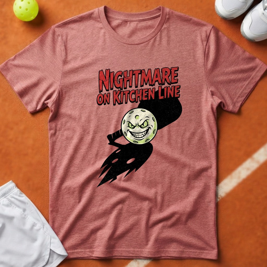 Nightmare On Kitchen Line T-Shirt - Watermelon [20260819223849]