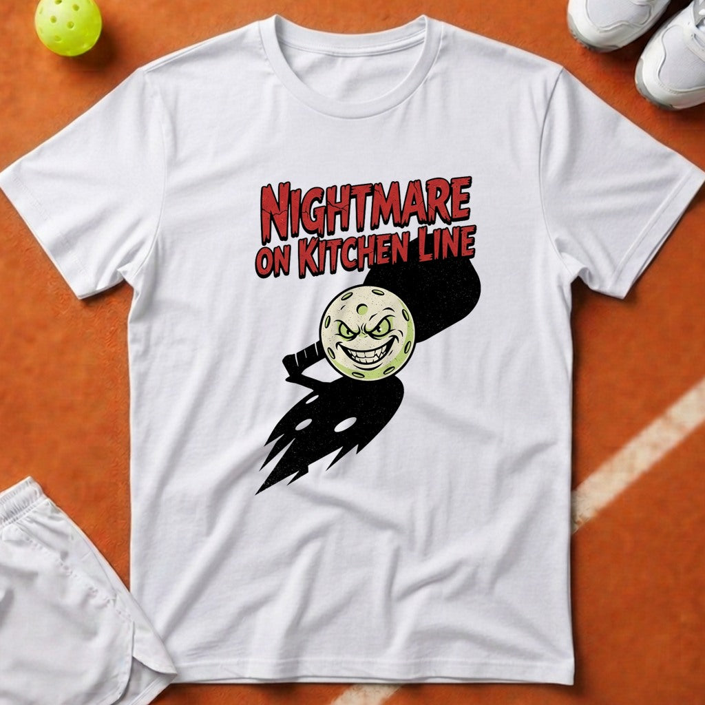 Nightmare On Kitchen Line T-Shirt - White [20260819223849]