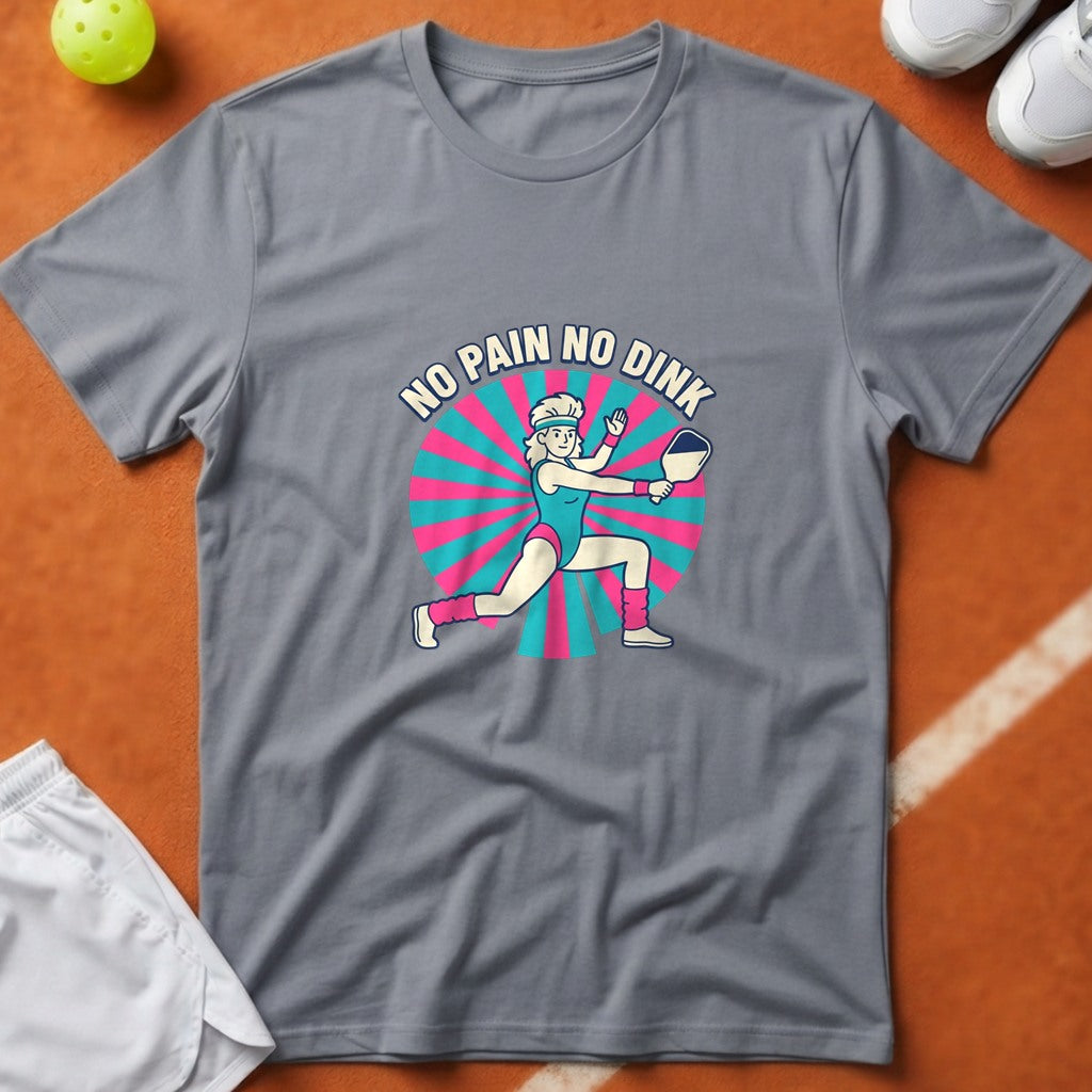 No Pain No Dink T-Shirt - Grey [20260819223905]
