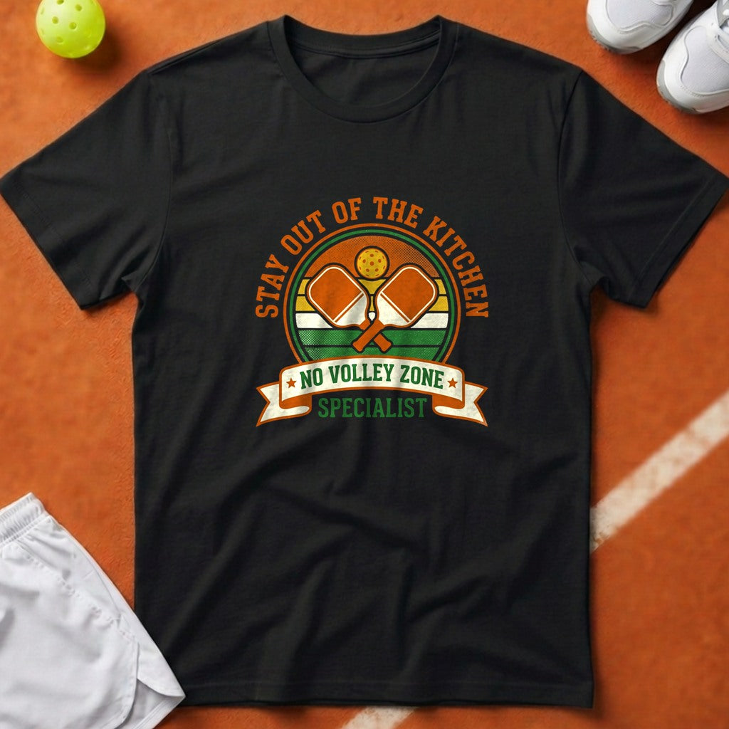 No Volley Zone Specialist T-Shirt - Black [20260819231934]