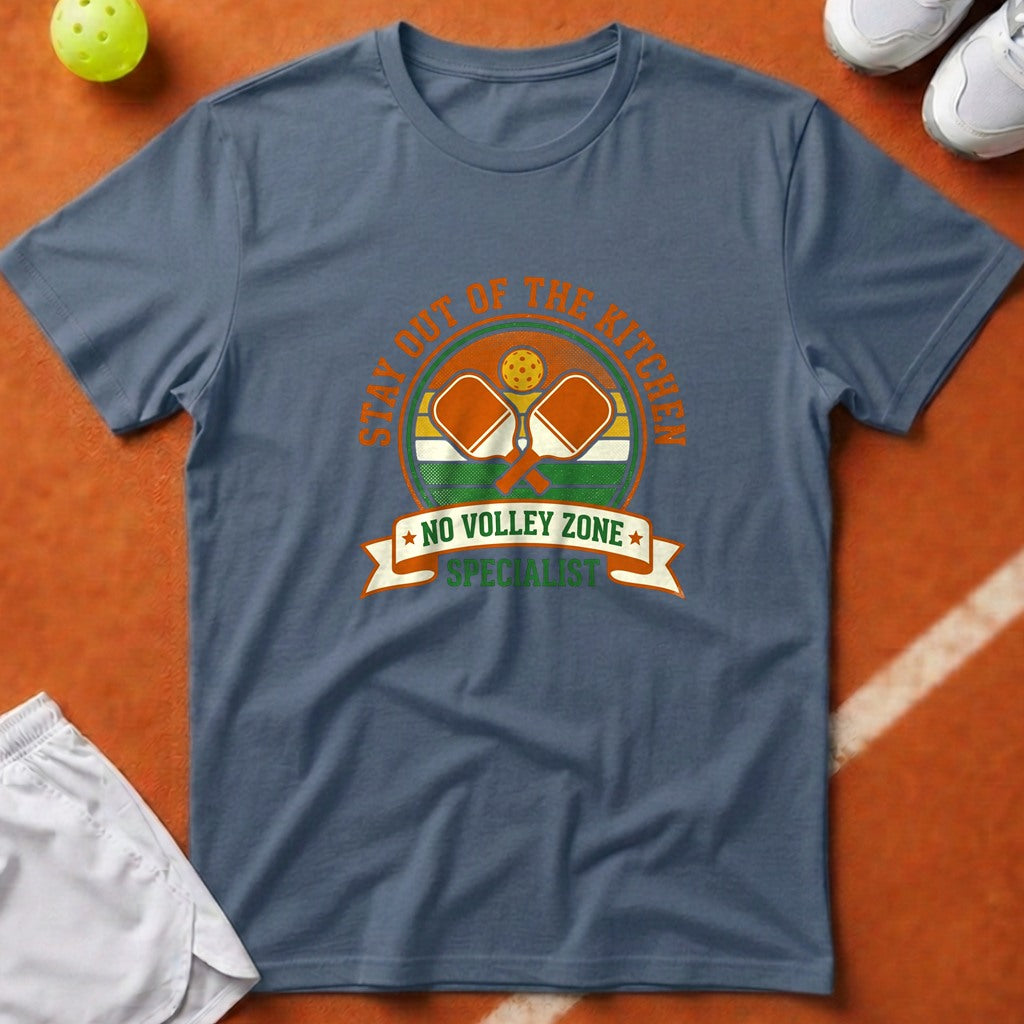 No Volley Zone Specialist T-Shirt - Blue Jean [20260819231934]