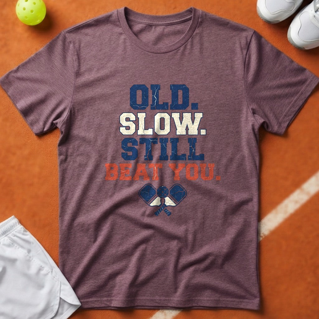 Old Slow Beat You T-Shirt - Berry [20260819223940]
