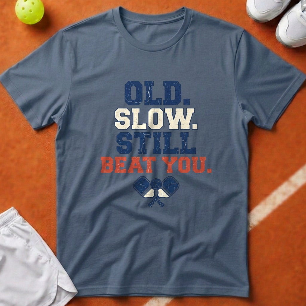Old Slow Beat You T-Shirt - Blue Jean [20260819223940]