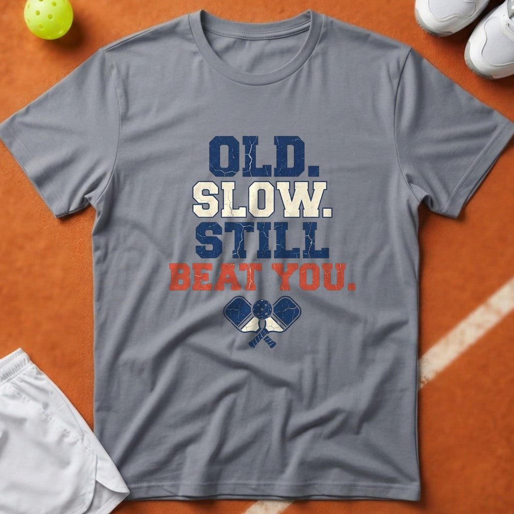 Old Slow Beat You T-Shirt - Grey [20260819223940]