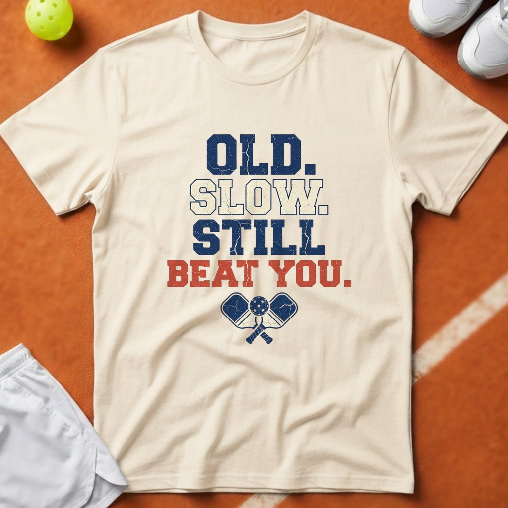 Old Slow Beat You T-Shirt - Ivory [20260819223940]