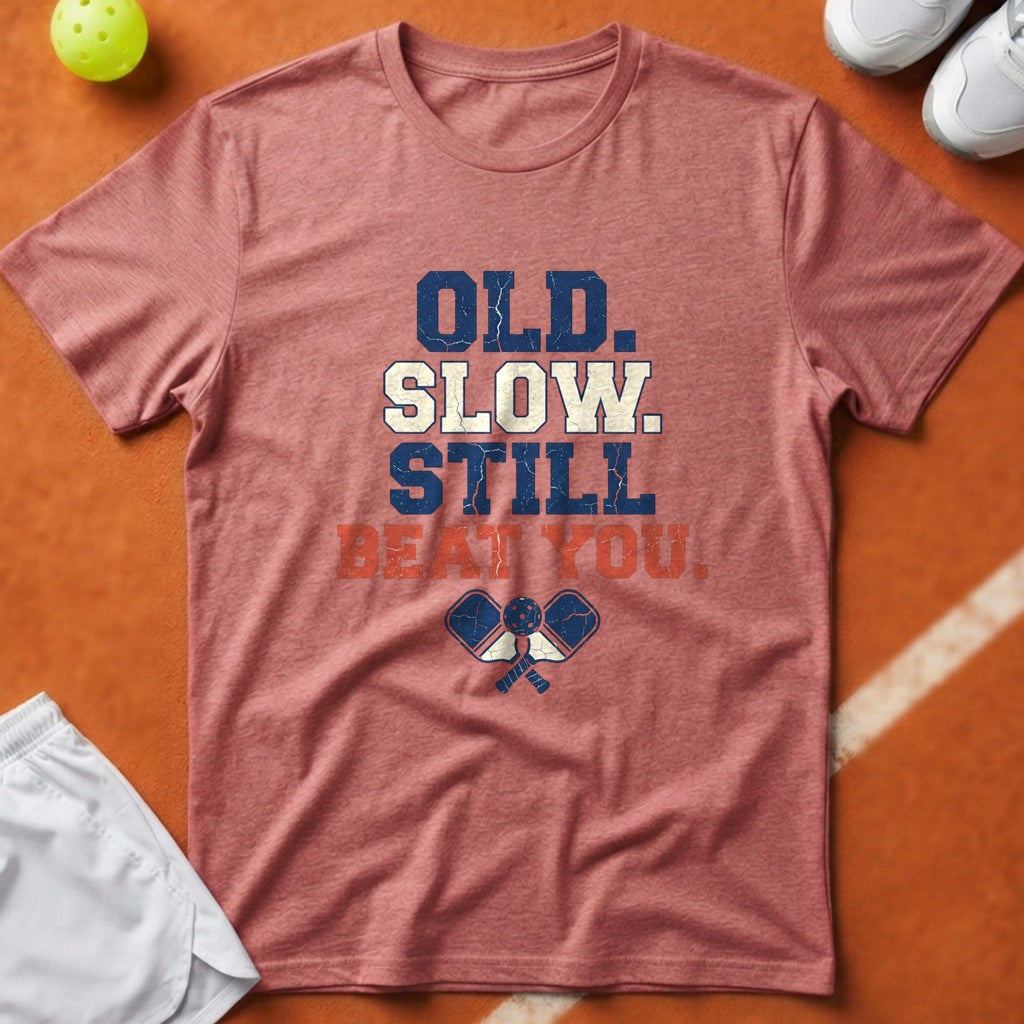 Old Slow Beat You T-Shirt - Watermelon [20260819223940]