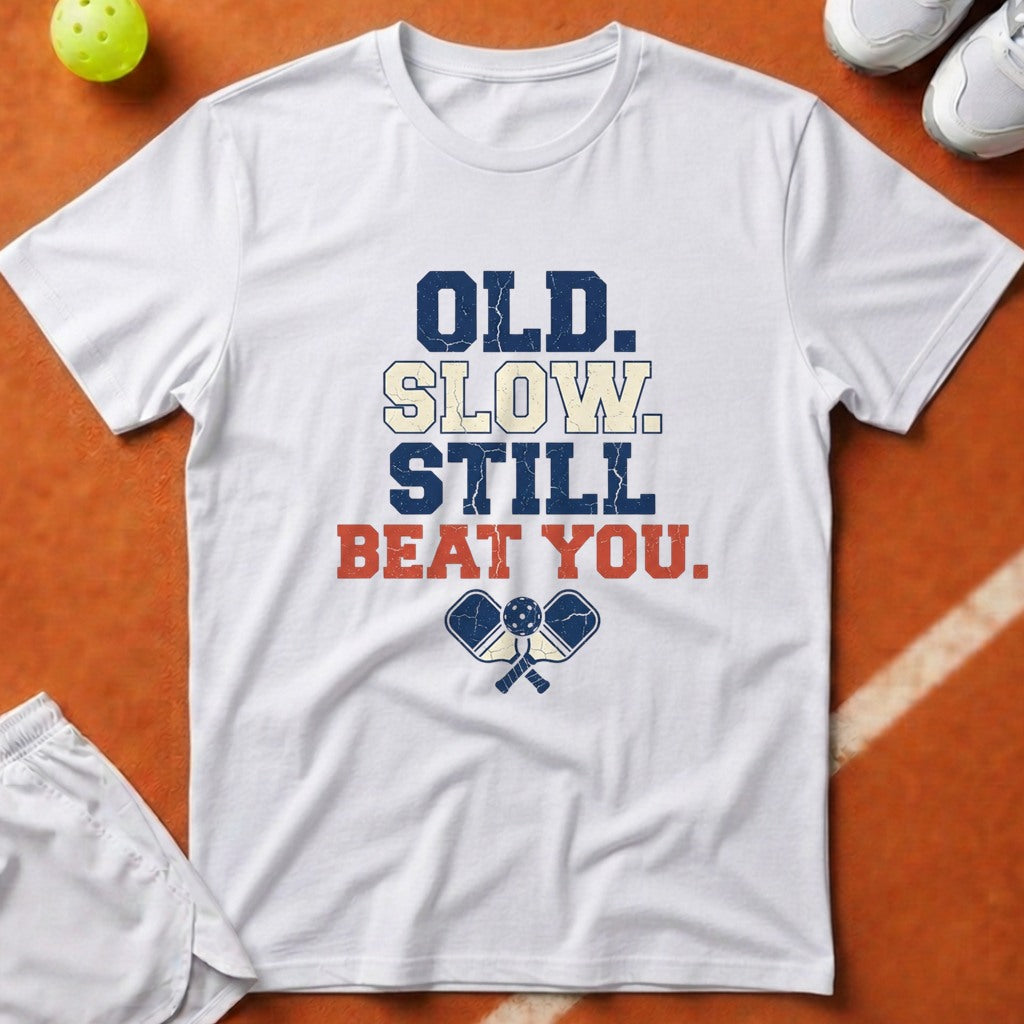 Old Slow Beat You T-Shirt - White [20260819223940]