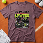 Paddle Has A Lawyer T-Shirt - Berry [20260819223958]