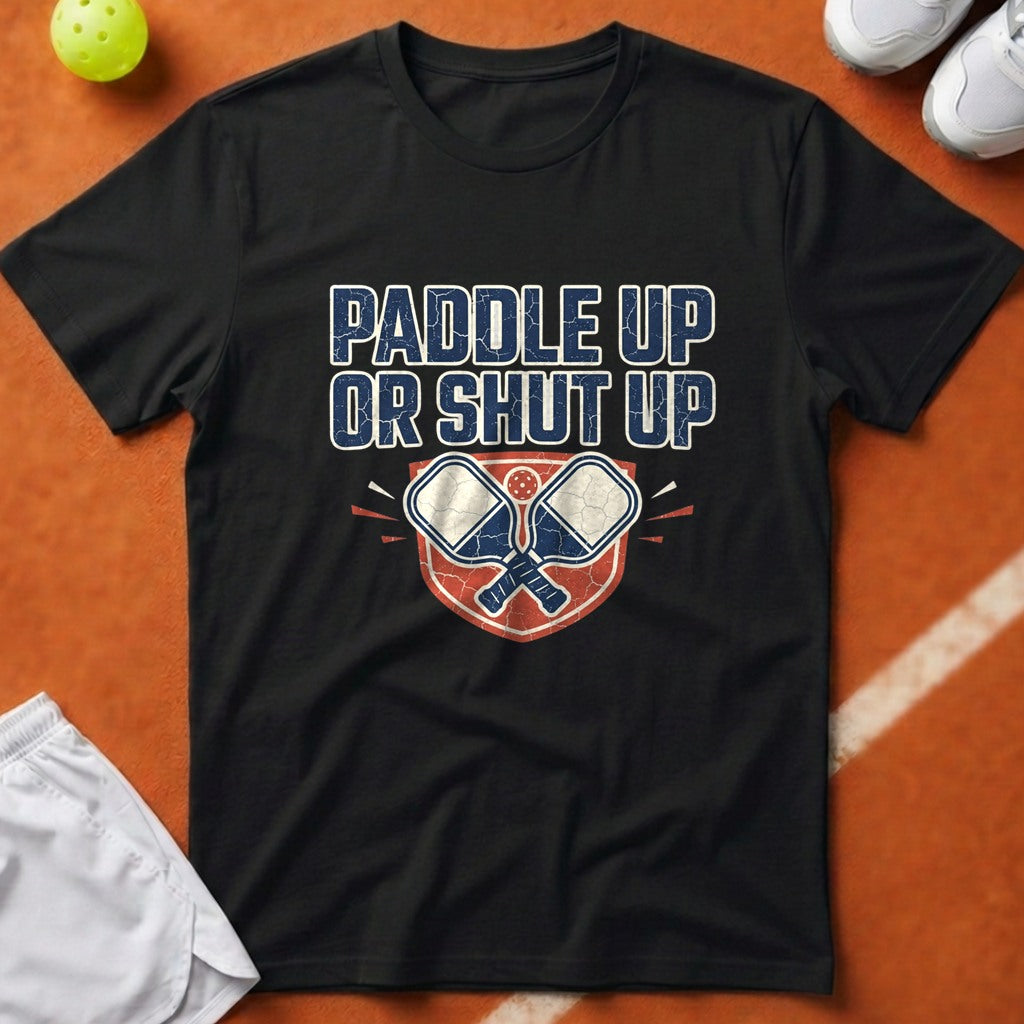 Paddle Up Or Shut Up T-Shirt - Black [20260819224014]