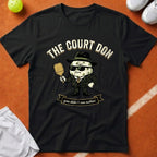Pickleball Court Don T-Shirt - Black [20260819224120]