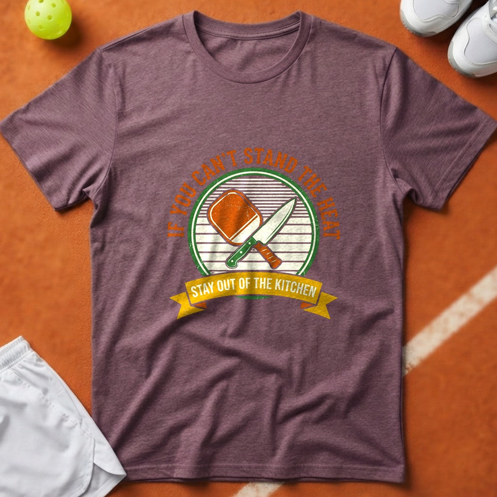 Pickleball Kitchen Heat T-Shirt - Berry [20260819232050]