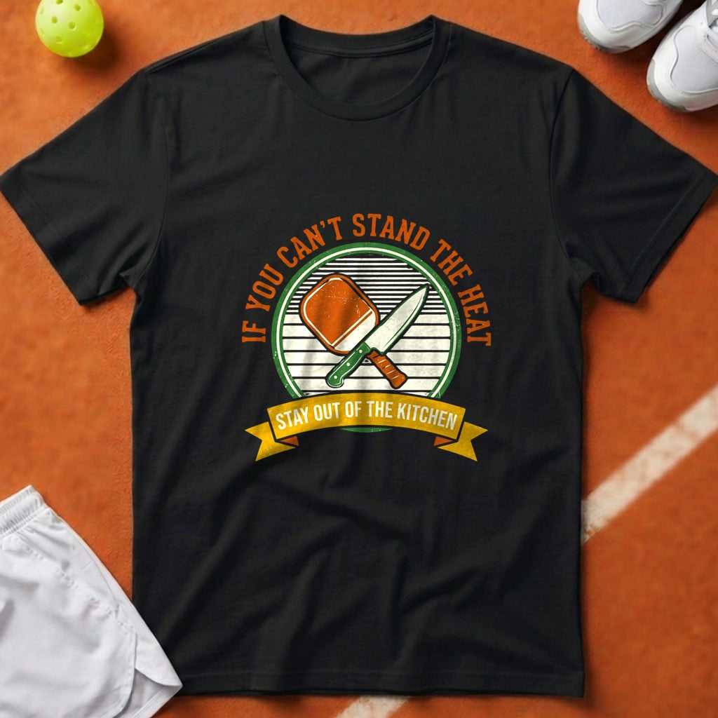 Pickleball Kitchen Heat T-Shirt - Black [20260819232050]