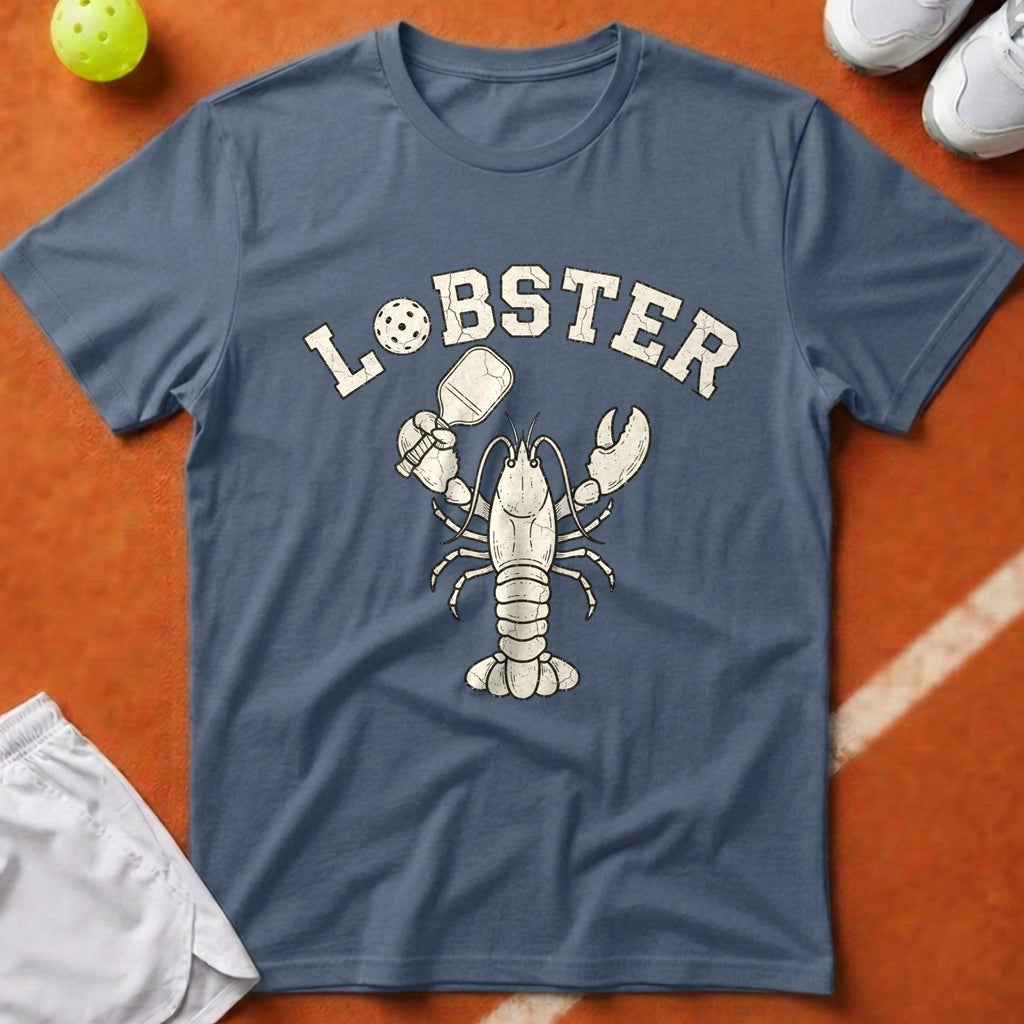 Pickleball Lobster T-Shirt - Blue Jean [20260819224310]