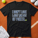Pickleball Out Of Points T-Shirt - Black [20260819224404]