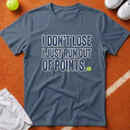 Pickleball Out Of Points T-Shirt - Blue Jean [20260819224404]