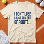 Pickleball Out Of Points T-Shirt - Ivory [20260819224404]