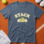 Pickleball Pancake Stack T-Shirt - Blue Jean [20260819224423]