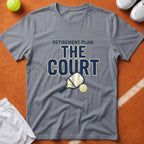 Pickleball Retirement T-Shirt - Grey [20260819224517]