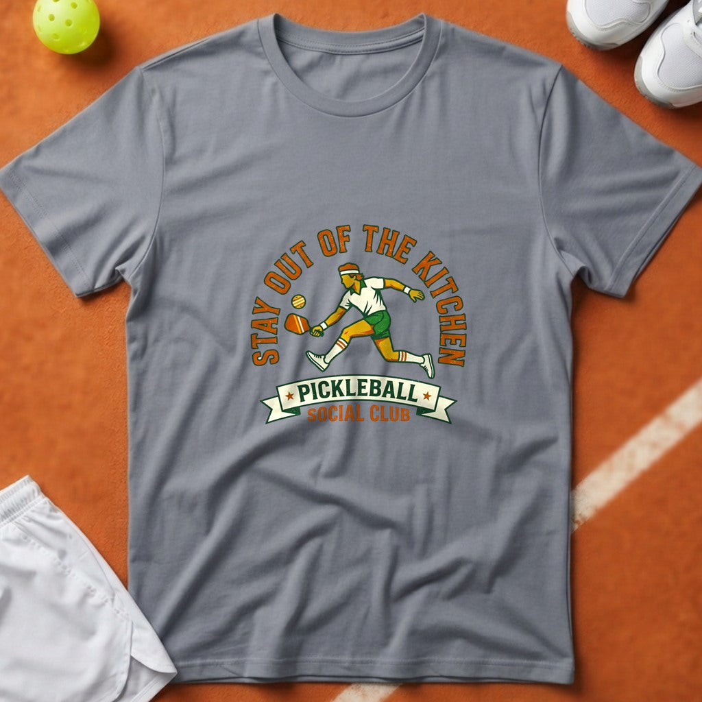 Pickleball Social Club T-Shirt - Grey [20260819232109]