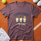 Pickleball Third Shot Therapy T-Shirt - Berry [20260819224536]