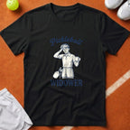 Pickleball Widower T-Shirt - Black [20260819224555]