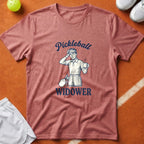 Pickleball Widower T-Shirt - Watermelon [20260819224555]