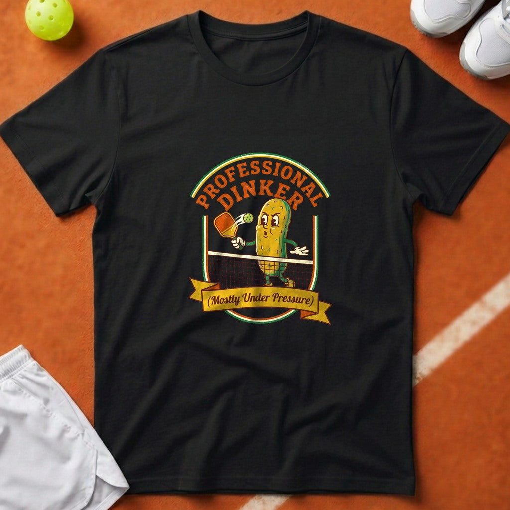 Professional Dinker Pickle T-Shirt - Black [20260819232148]