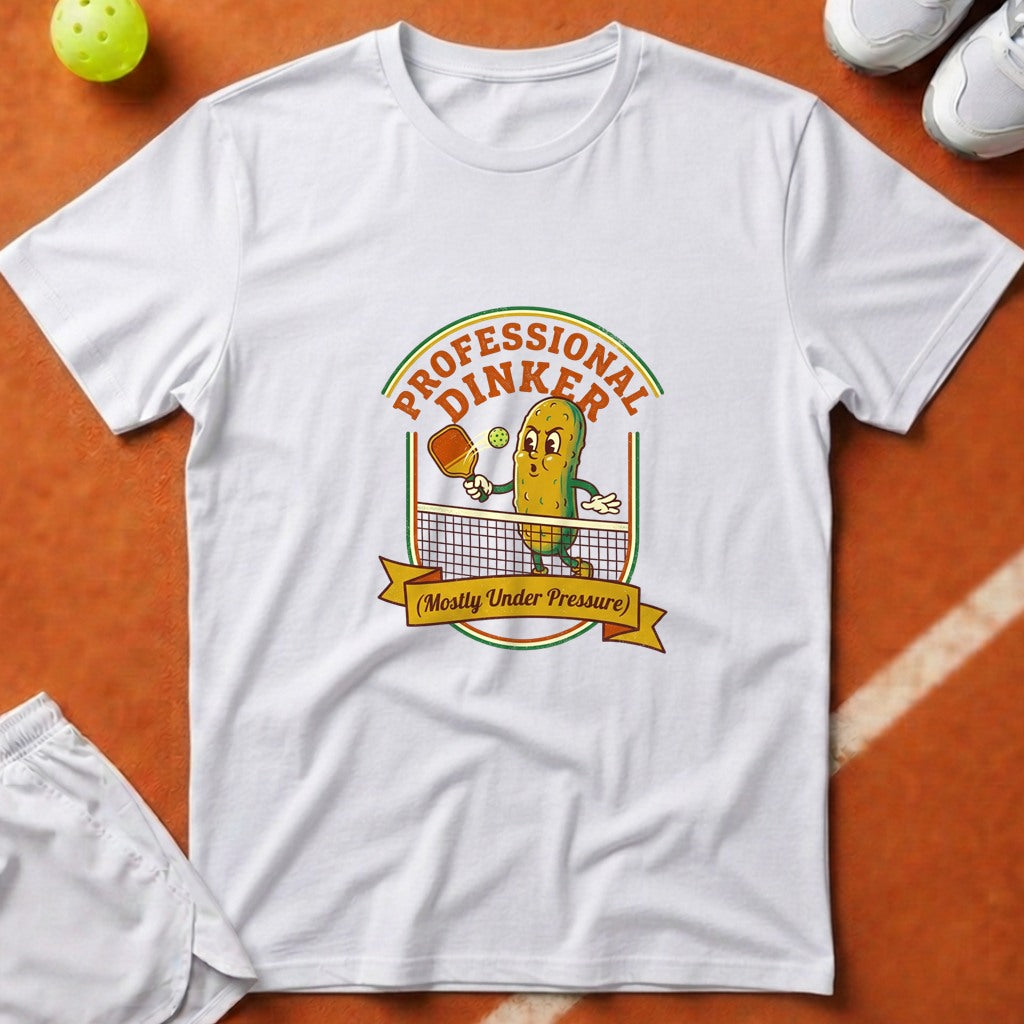 Professional Dinker Pickle T-Shirt - White [20260819232148]