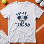 Relax Its Rec Play T-Shirt - White [20260819224614]