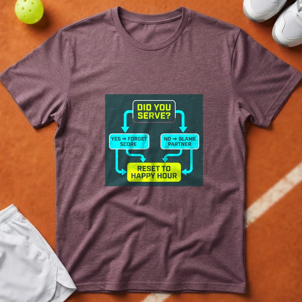 Reset To Happy Hour T-Shirt - Berry [20260819232226]