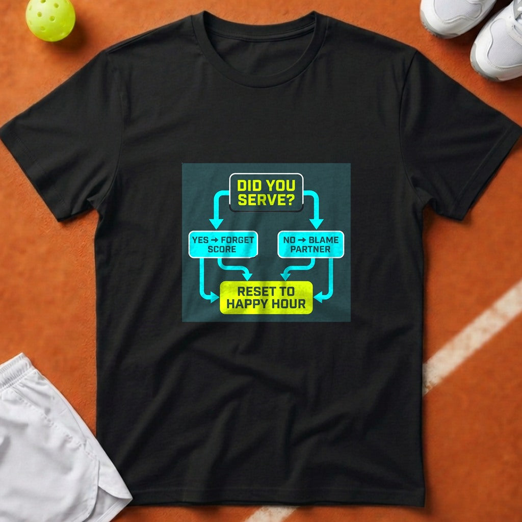 Reset To Happy Hour T-Shirt - Black [20260819232226]