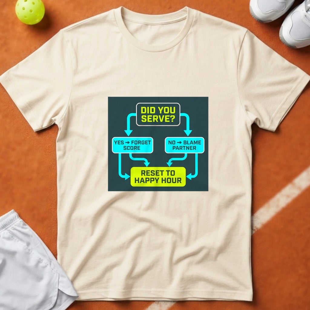Reset To Happy Hour T-Shirt - Ivory [20260819232226]
