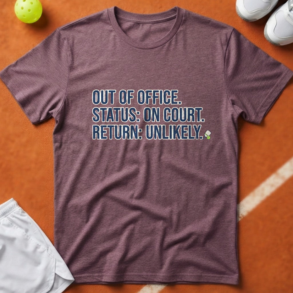 Return Unlikely Pickleball T-Shirt - Berry [20260819224651]