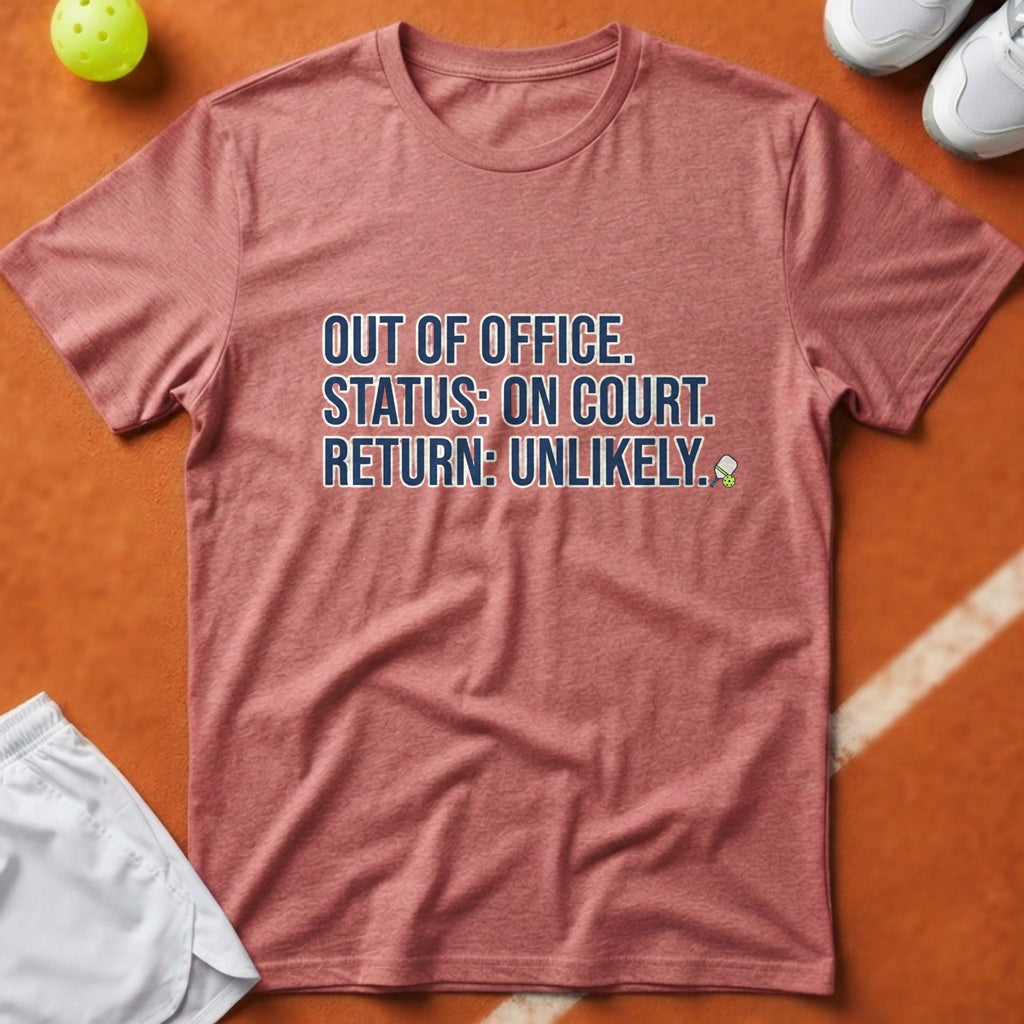 Return Unlikely Pickleball T-Shirt - Watermelon [20260819224651]