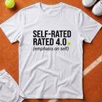 Self Rated 4.0 Pickleball T-Shirt - White [20260819224711]