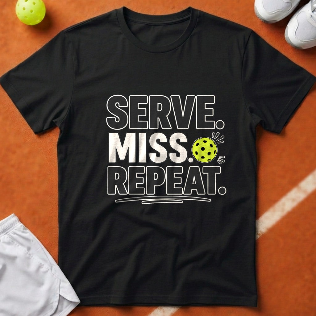 Serve Miss Repeat T-Shirt - Black [20260819224728]