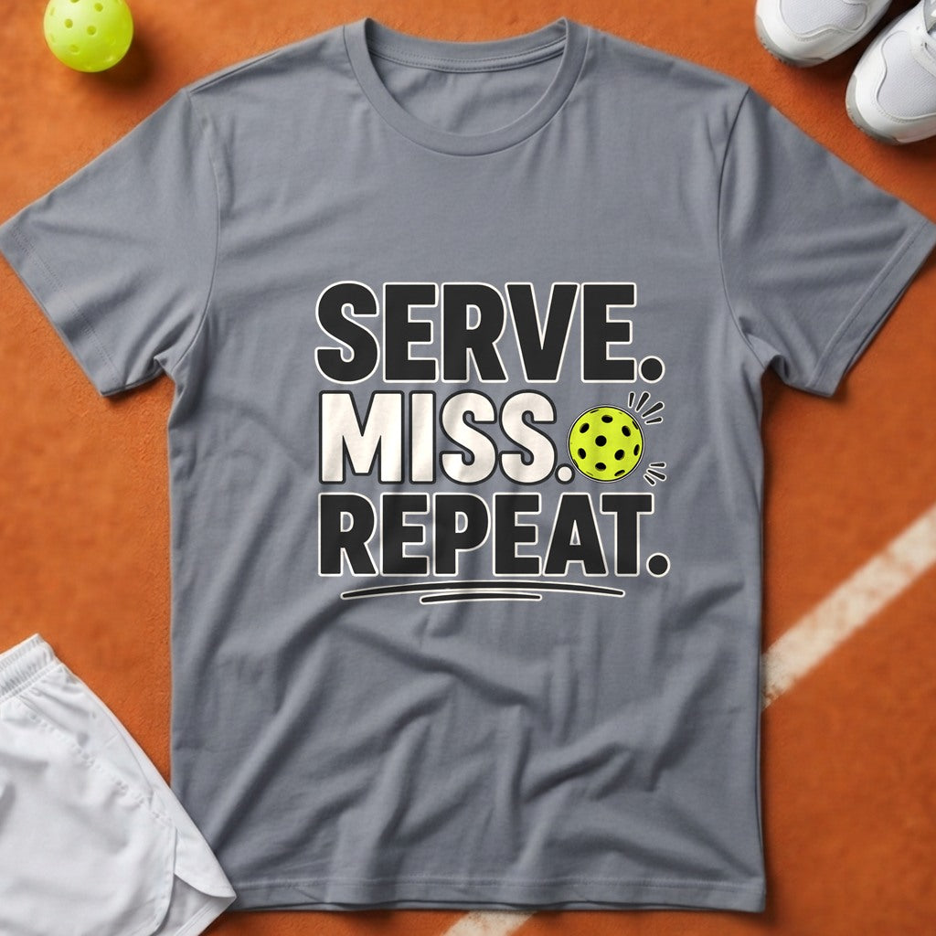 Serve Miss Repeat T-Shirt - Grey [20260819224728]