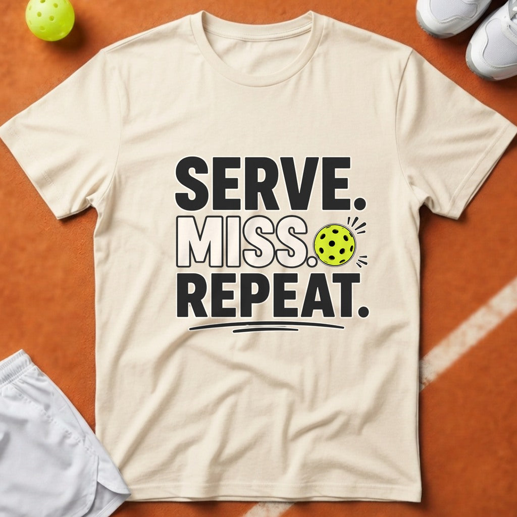 Serve Miss Repeat T-Shirt - Ivory [20260819224728]