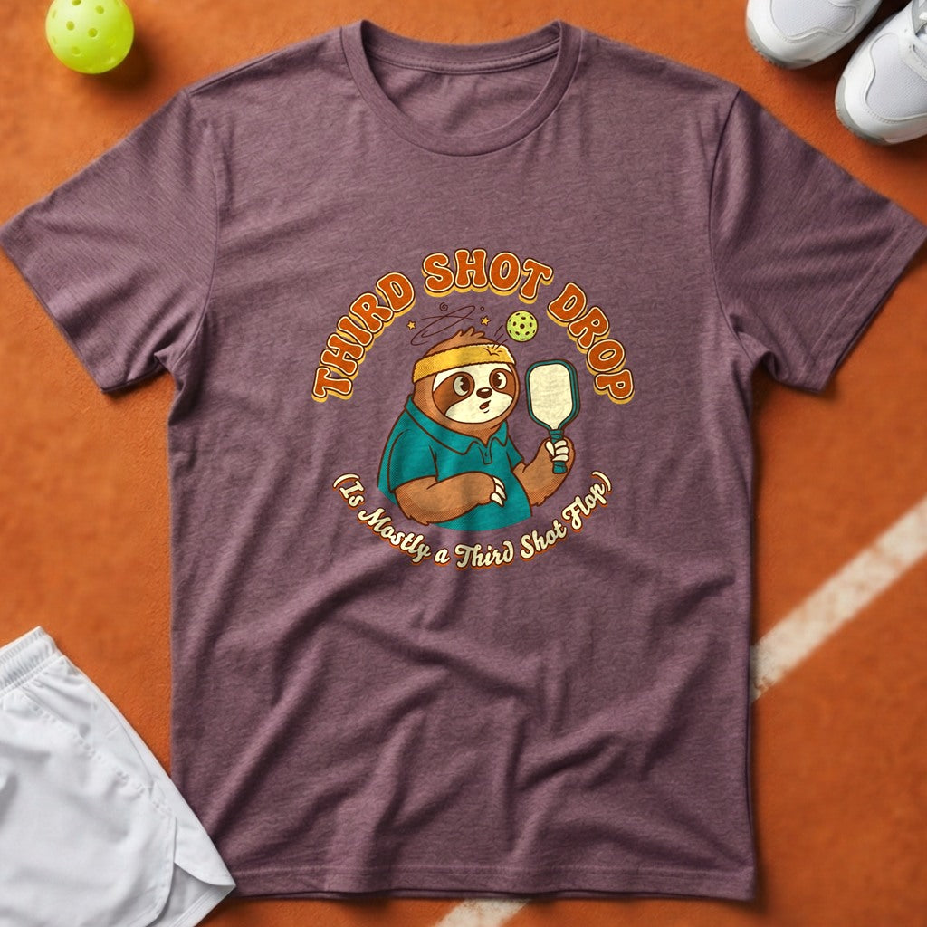Sloth Third Shot Flop T-Shirt - Berry [20260819232322]